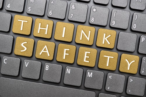 Think,Safety,On,Keyboard